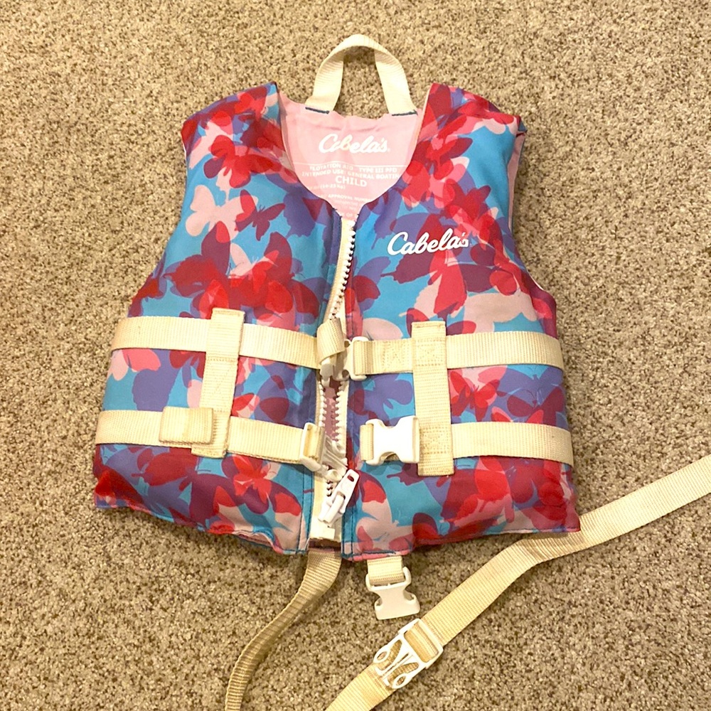 Cabelas Butterfly PFD / Life Jacket